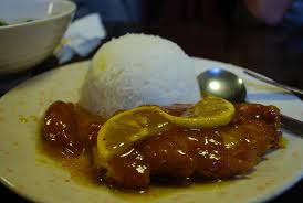 lemon chicken with rice